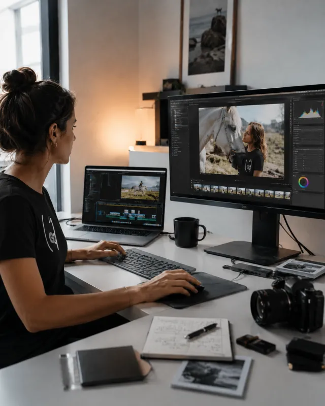 Edición de fotografía y video
